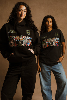 Los Angeles FC x Street Fighter Character Heavyweight Hoodie - Black