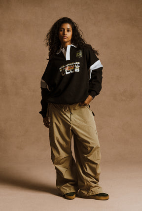 Los Angeles FC x Street Fighter Oversized Rugby - Black / White