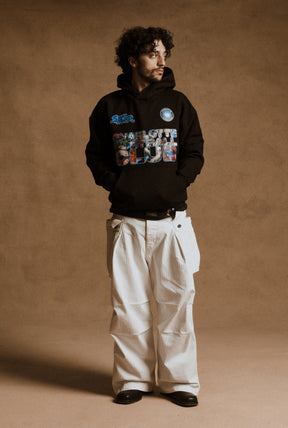 Charlotte FC x Street Fighter Character Heavyweight Hoodie - Black