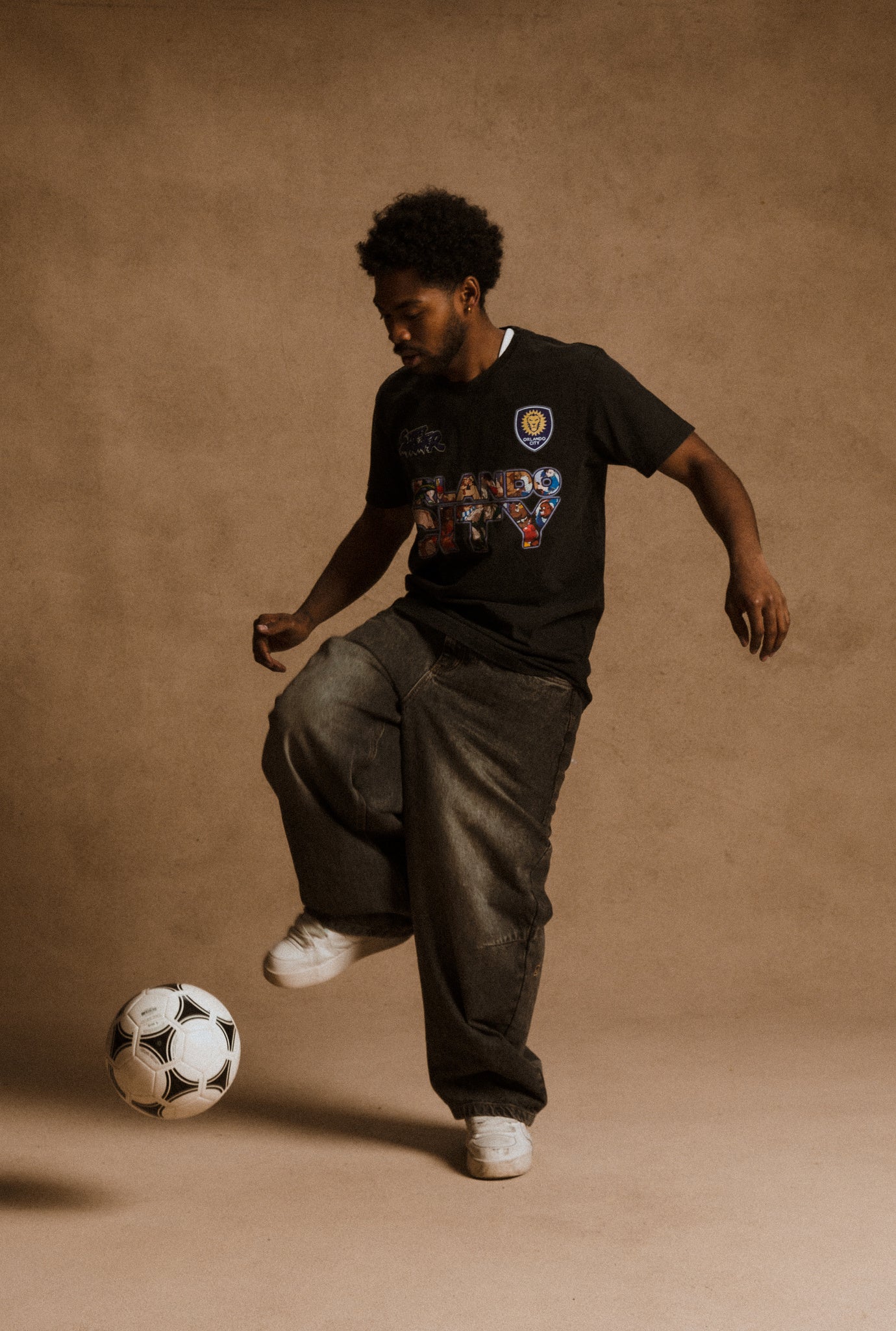 Orlando City SC x Street Fighter Character Premium T-Shirt - Black