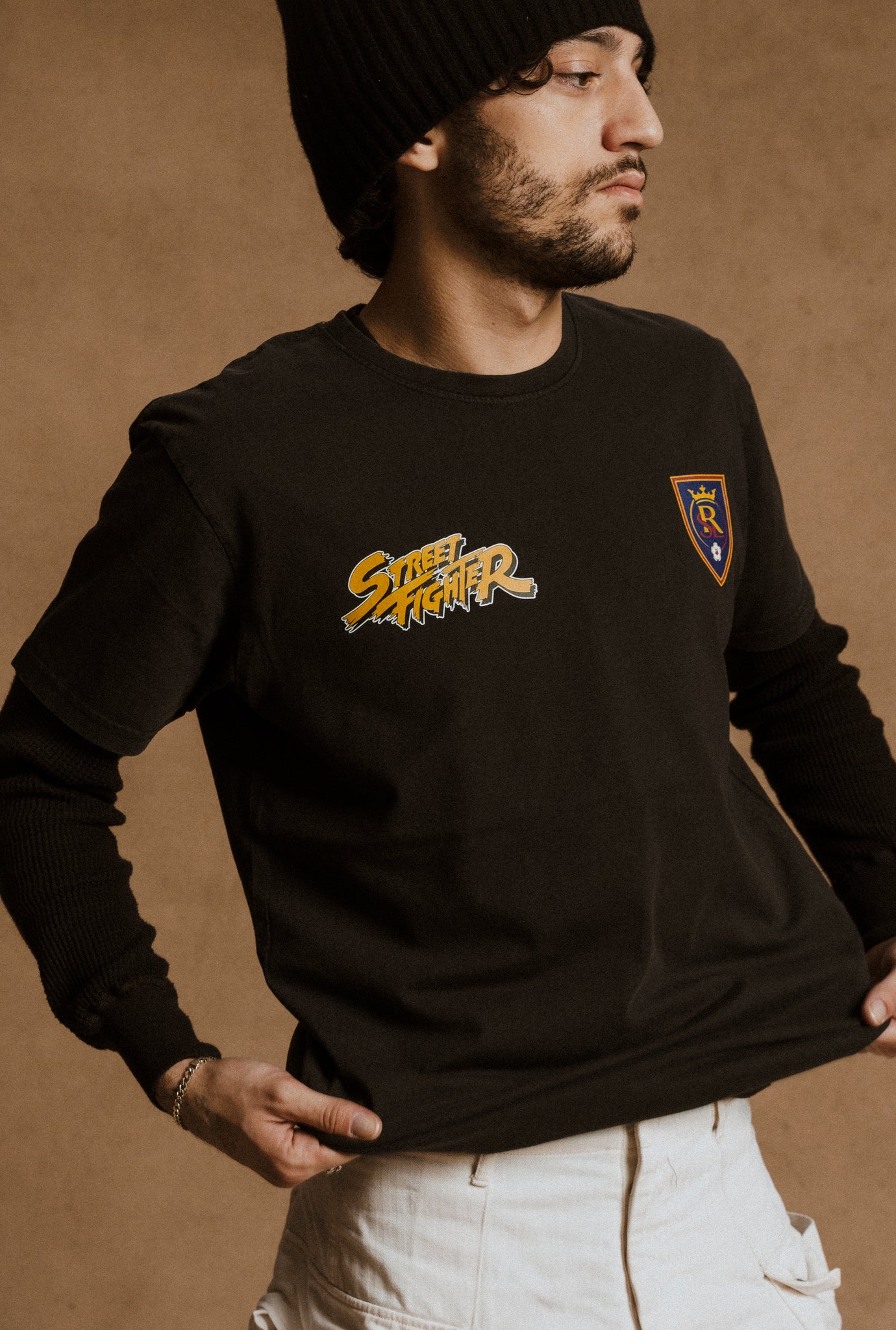 Real Salt Lake x Street Fighter All Fighters Premium T-Shirt - Black