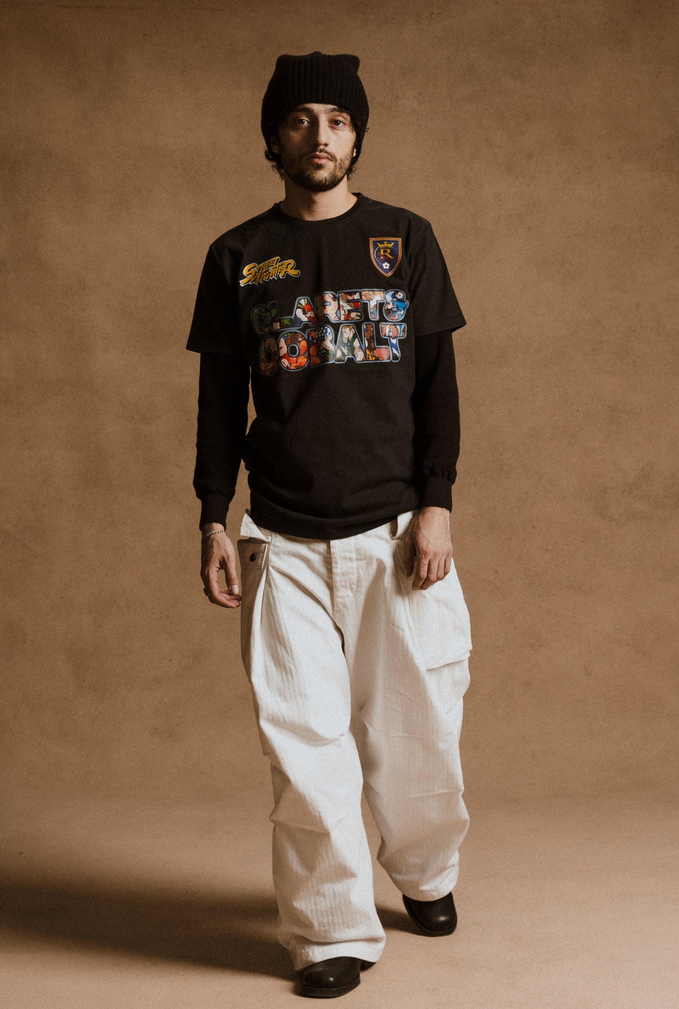 Real Salt Lake x Street Fighter Character Premium T-Shirt - Black