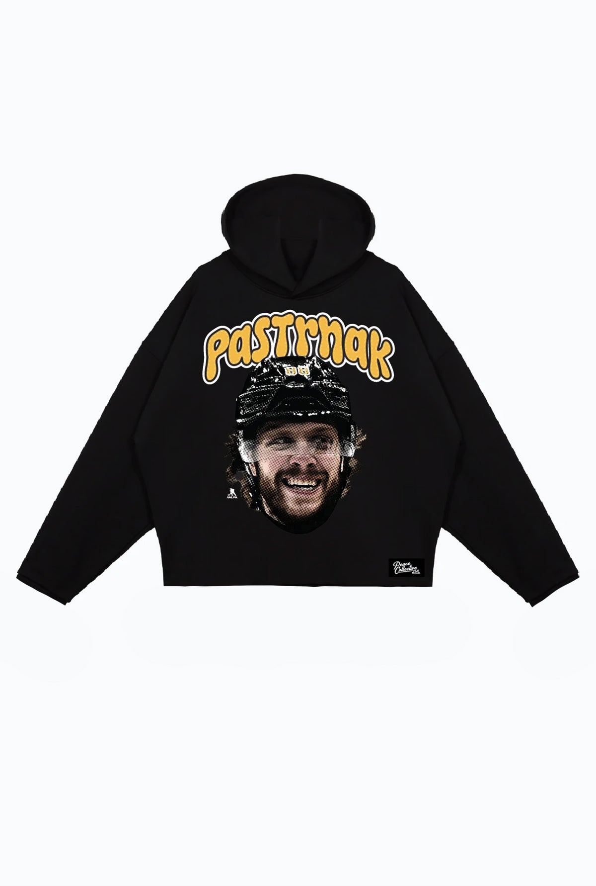 David Pastrnak Relaxed Hoodie – Schwarz