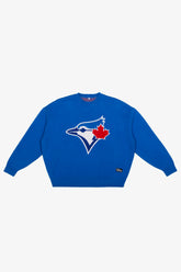 Pull tricoté des Blue Jays de Toronto - Bleu roi