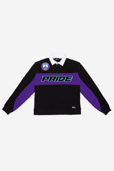 Polo de rugby Orlando Pride - Negra / Púrpura