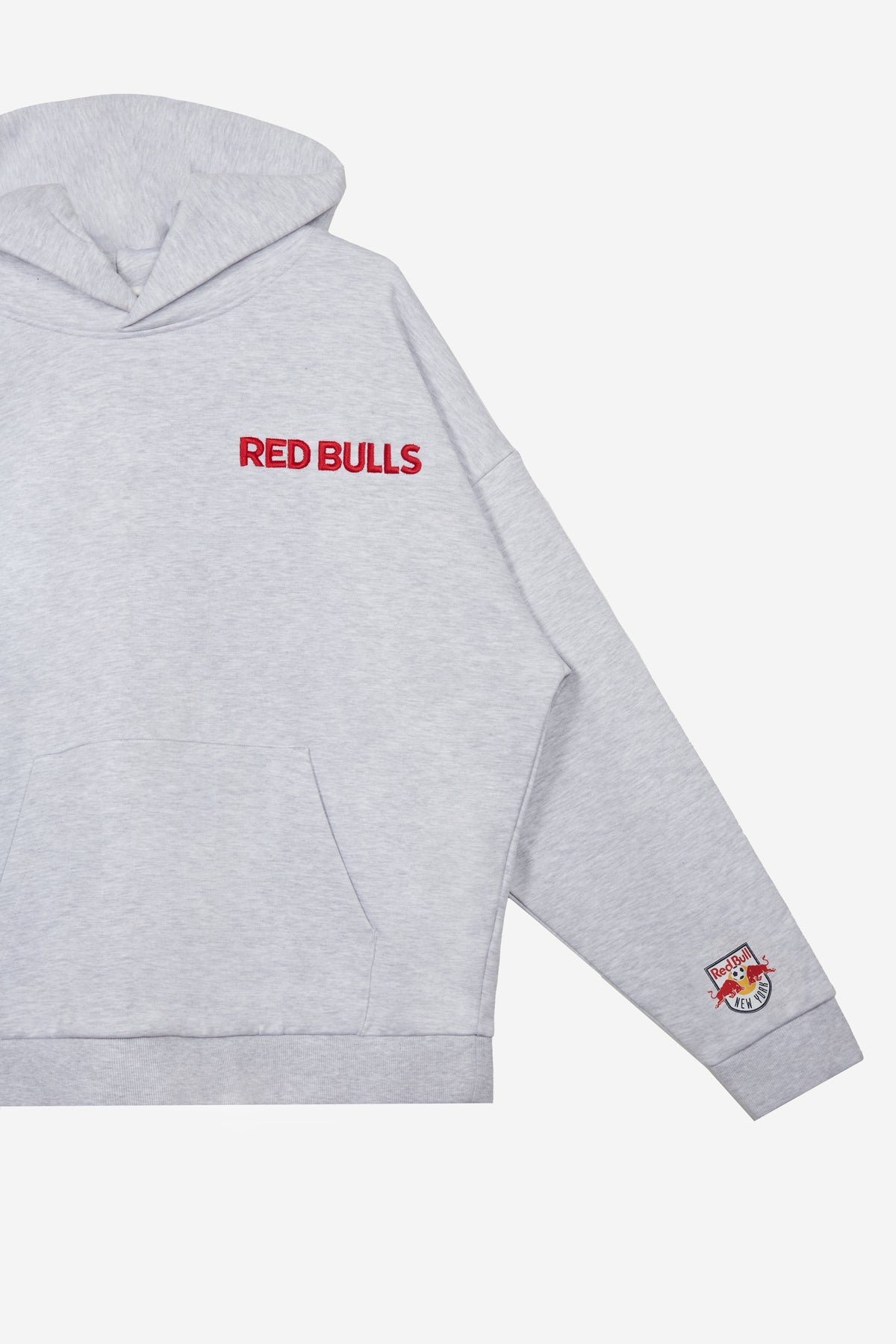 New York Red Bulls Essentials SuperHeavy™️ Hoodie - Ash