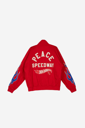 Peace Speedway Racing Jacket - Red