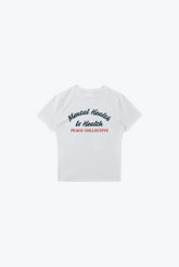 Mental Health is Health Baby Tee - White