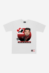 Hockey Canada Nick Suzuki Heavyweight T-Shirt - White