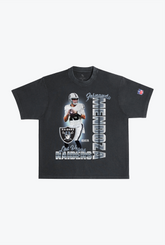 Fernando Mendoza Heavyweight Garment Dyed T-Shirt - Black