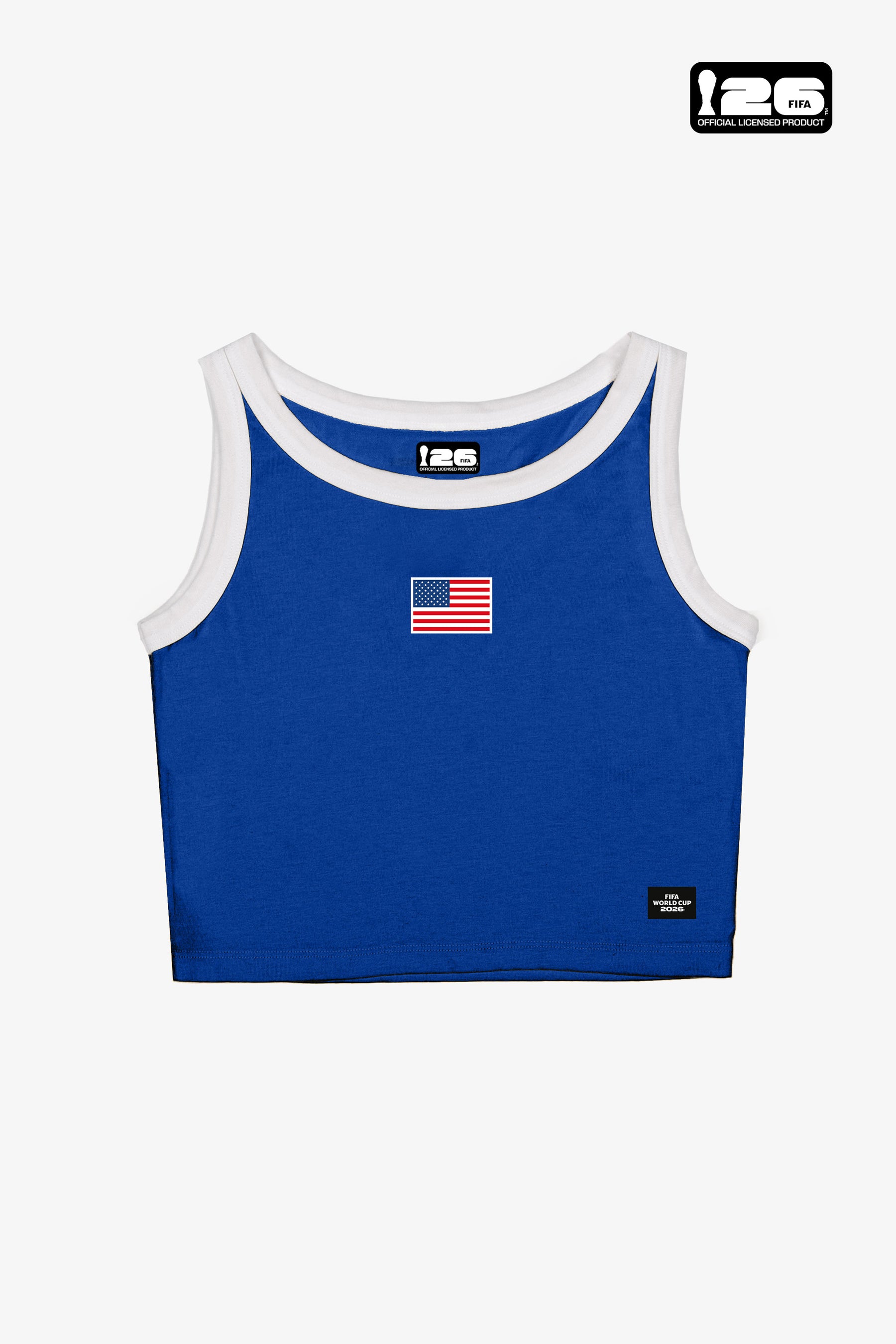 FIFA World Cup 2026™ USA Women's Cropped Tank - Royal