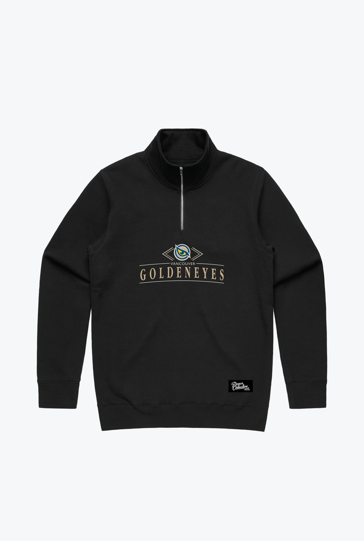 Cremallera Cuarto Vancouver Goldeneyes - Negro