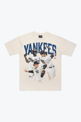 New York Yankees Team Heavyweight T-Shirt - Ivory