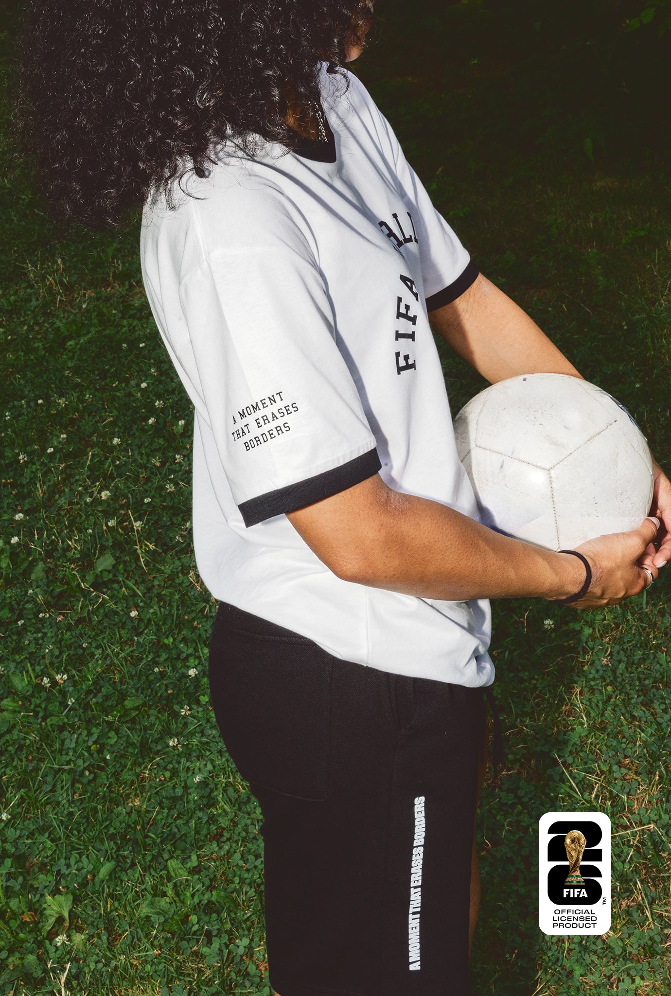 FIFA World Cup '26 Ringer T-Shirt - Black / White