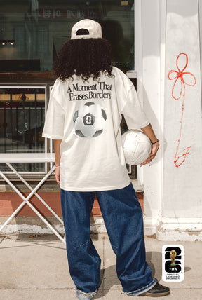 Football is Life Heavyweight T-Shirt - Ivory