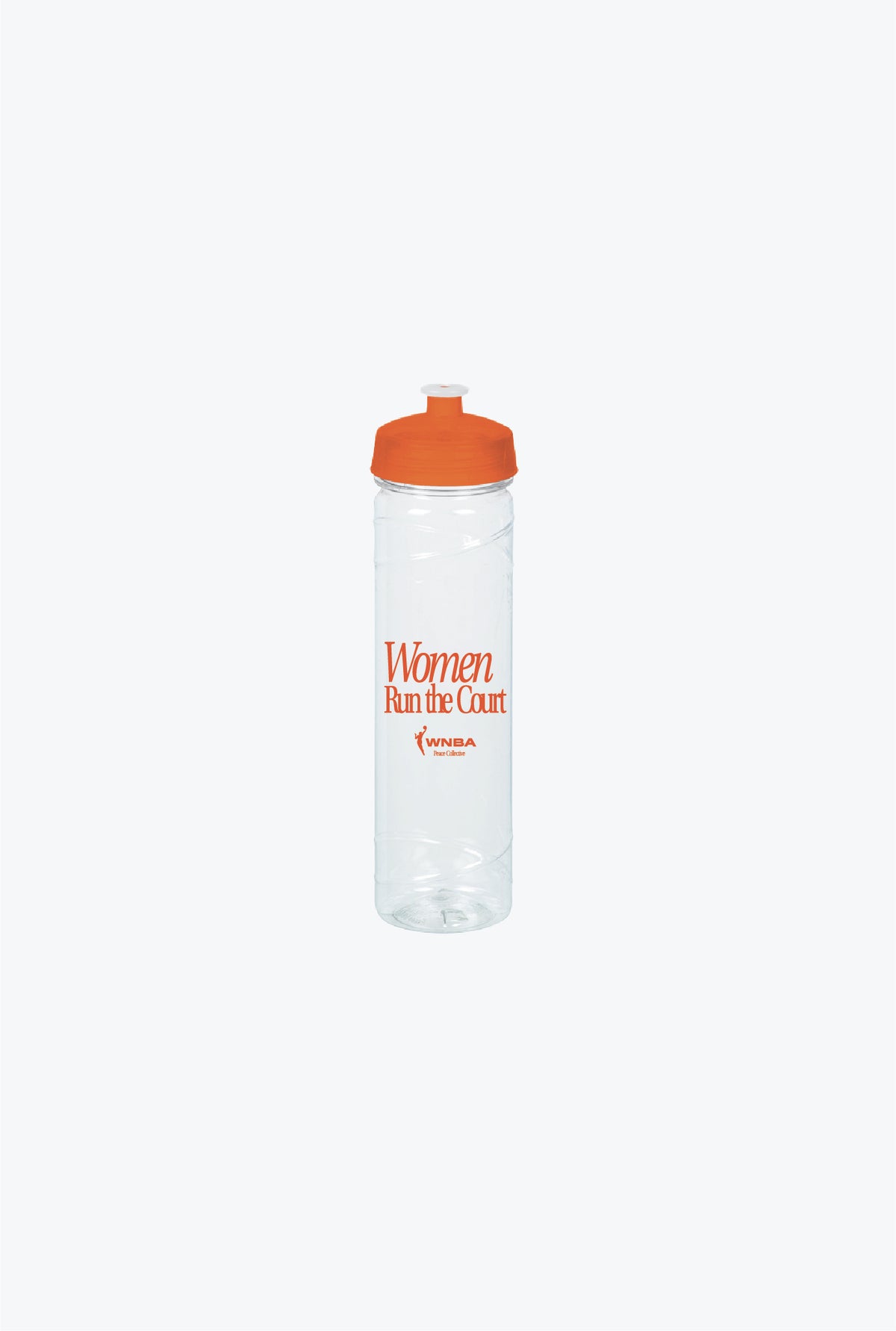 Women Run the Court Water Bottle - Orange