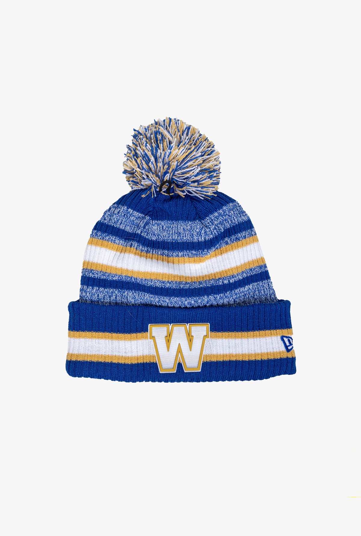 Winnipeg Blue Bombers Sideline Striped Pom Knit