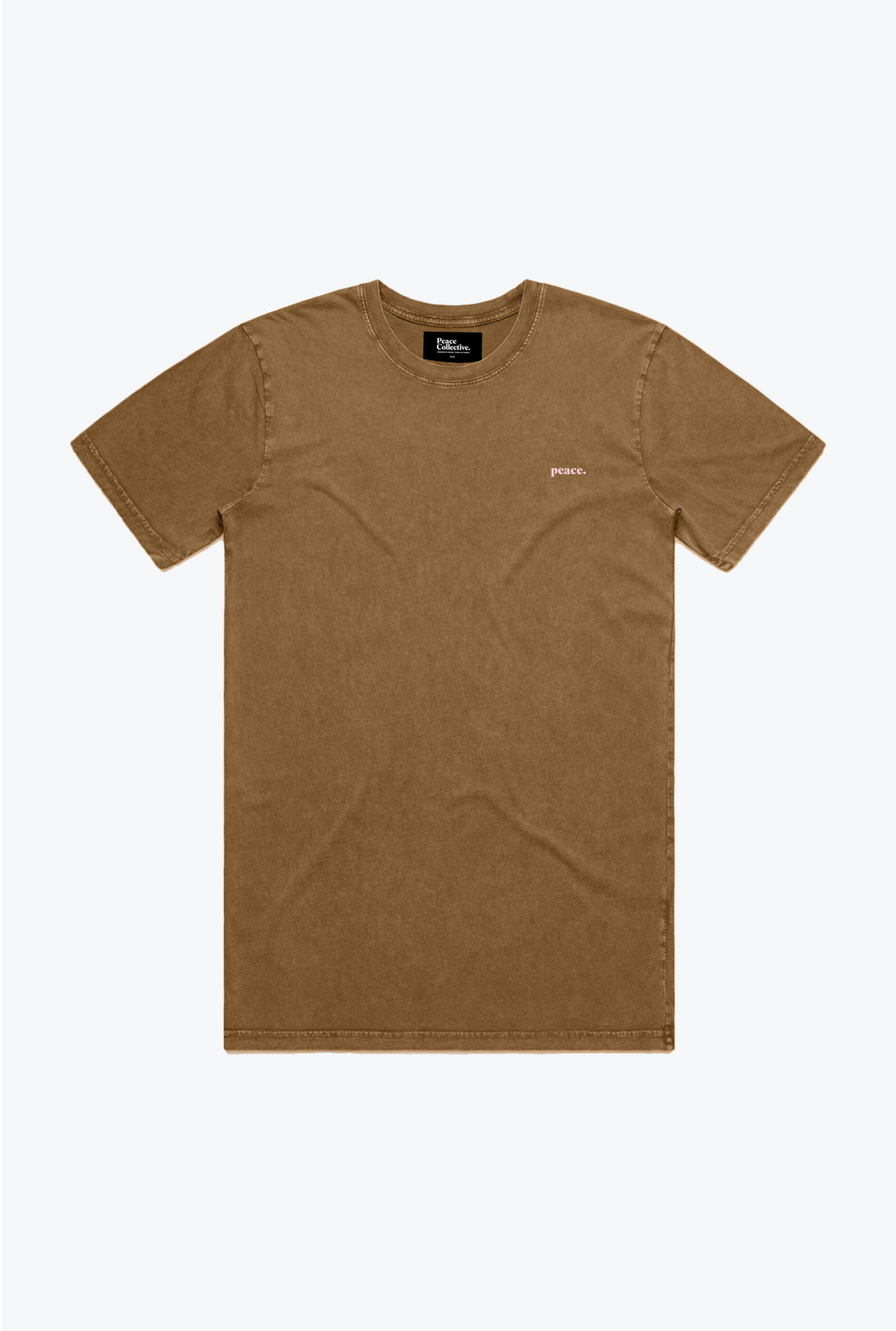 It's Not Me Heavyweight Garment Dyed T-Shirt - Caramel