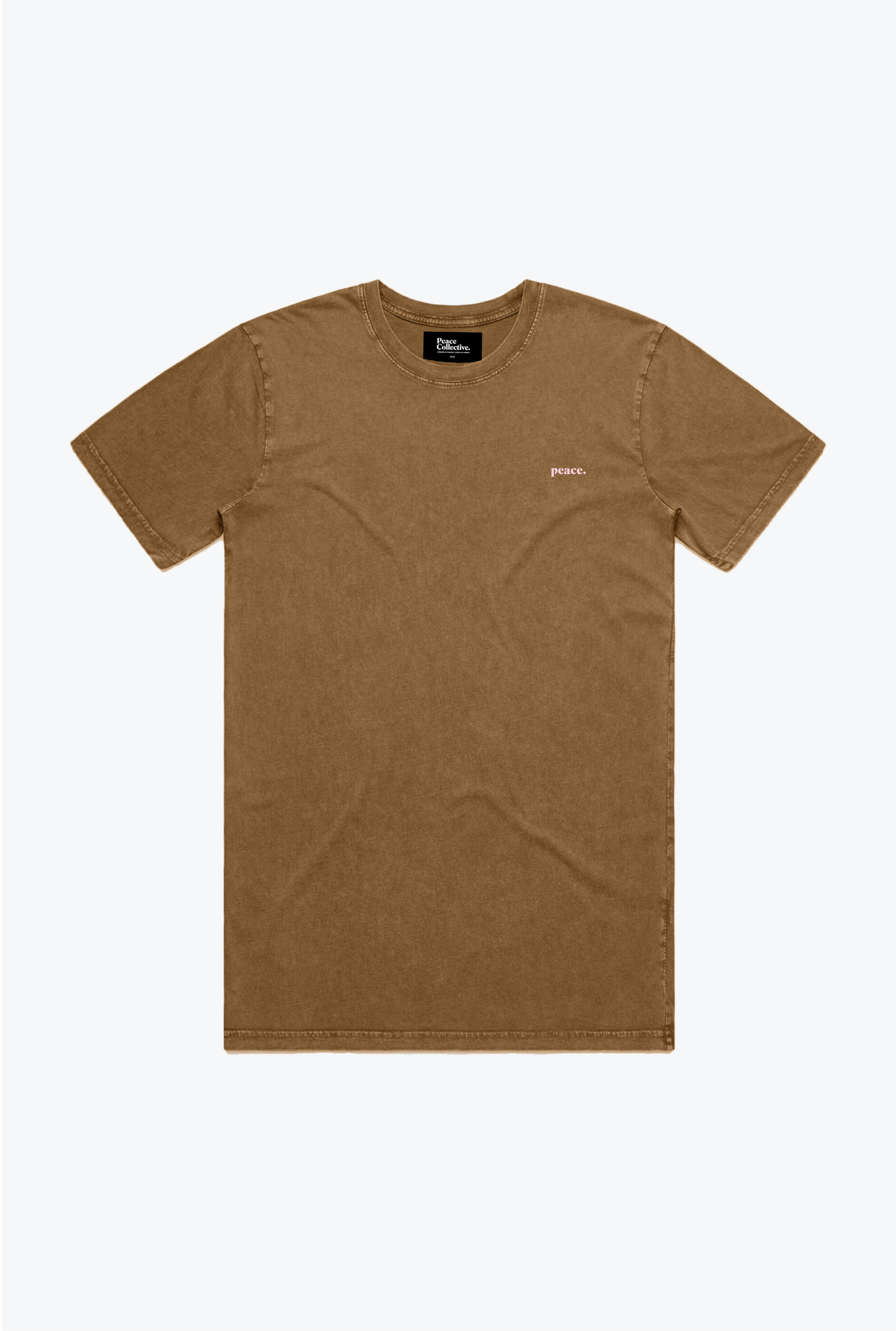 It's Not Me Heavyweight Garment Dyed T-Shirt - Caramel