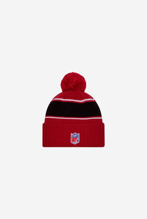 Arizona Cardinals 2024 Sideline Knit Hat - Red