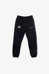 Schwere Jogginghose mit Logo der Green Bay Packers – Schwarz 