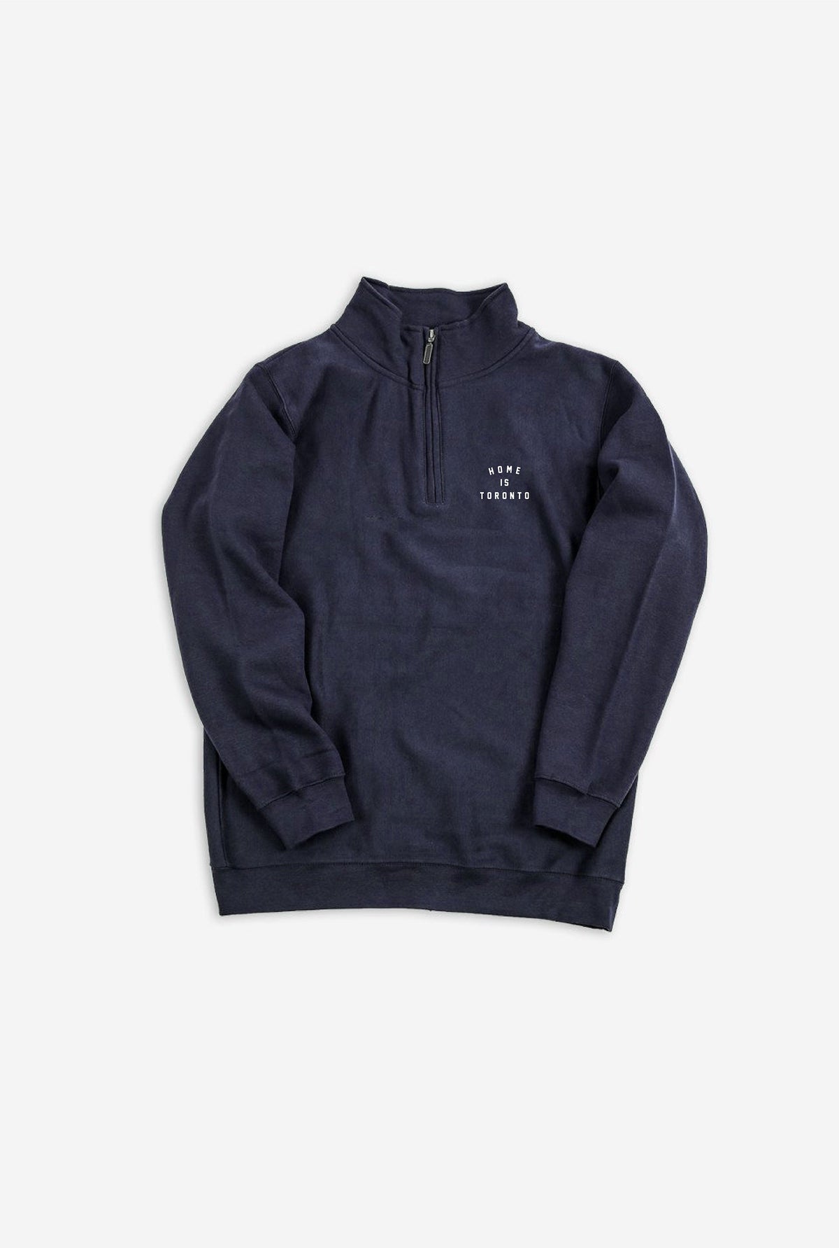 Home is Toronto Crescent 1/4 Zip - Navy
