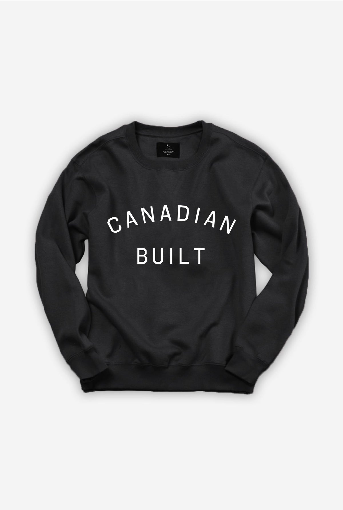 Canadian Built Crewneck - Black