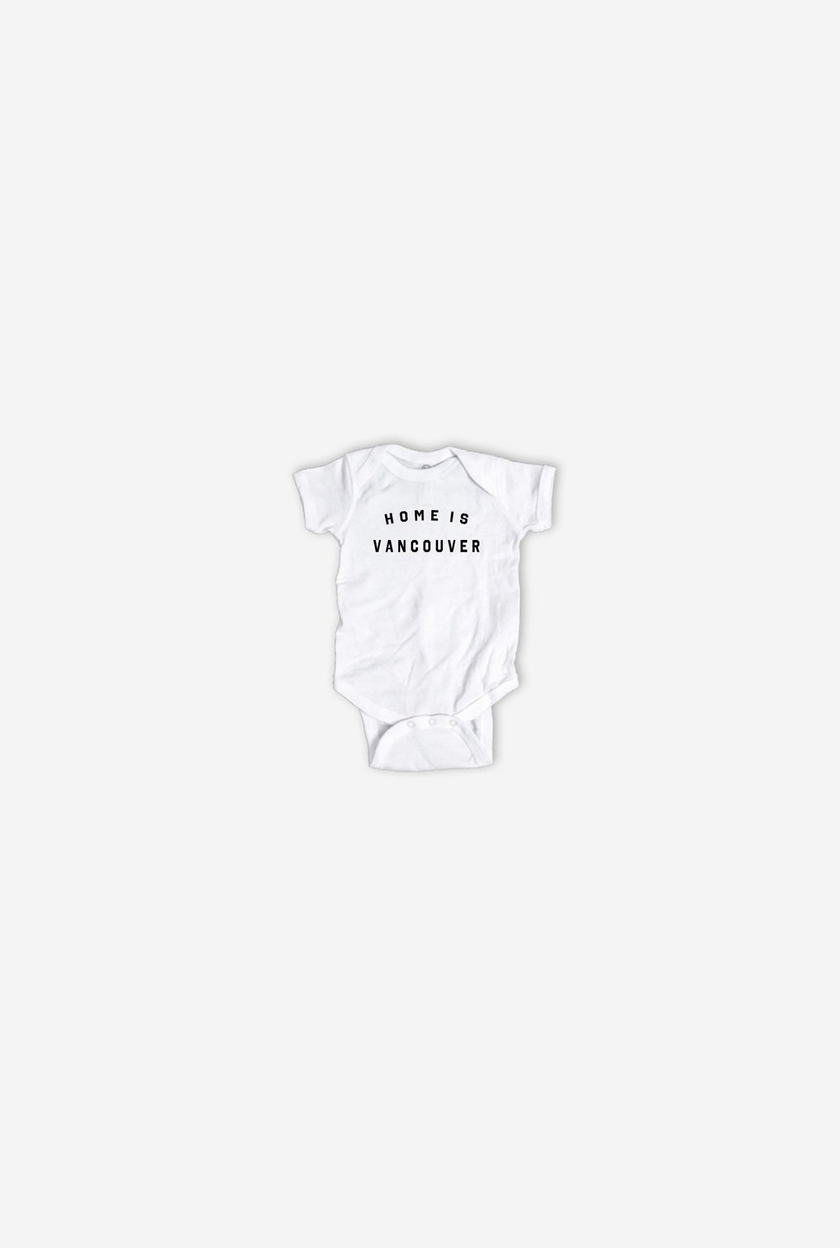 Home is Vancouver Onesie White