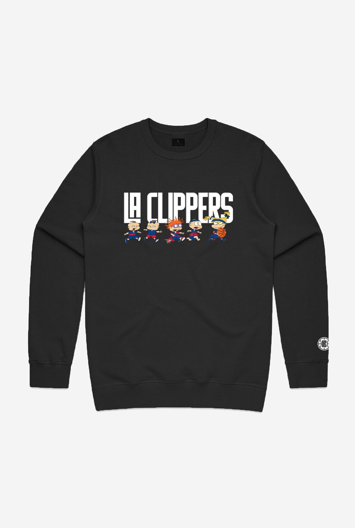 NBA x Rugrats Los Angeles Clippers Team Crewneck - Black