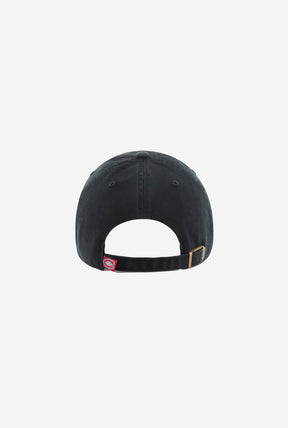 Montreal Canadiens Clean Up Cap - Black on Black
