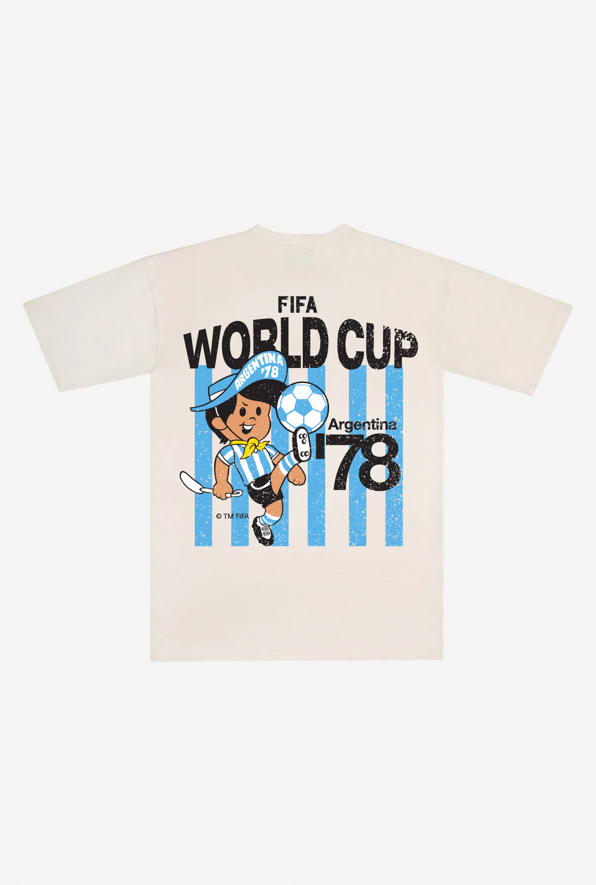 FIFA World Cup Argentina 1978 Premium T-Shirt - Ivory