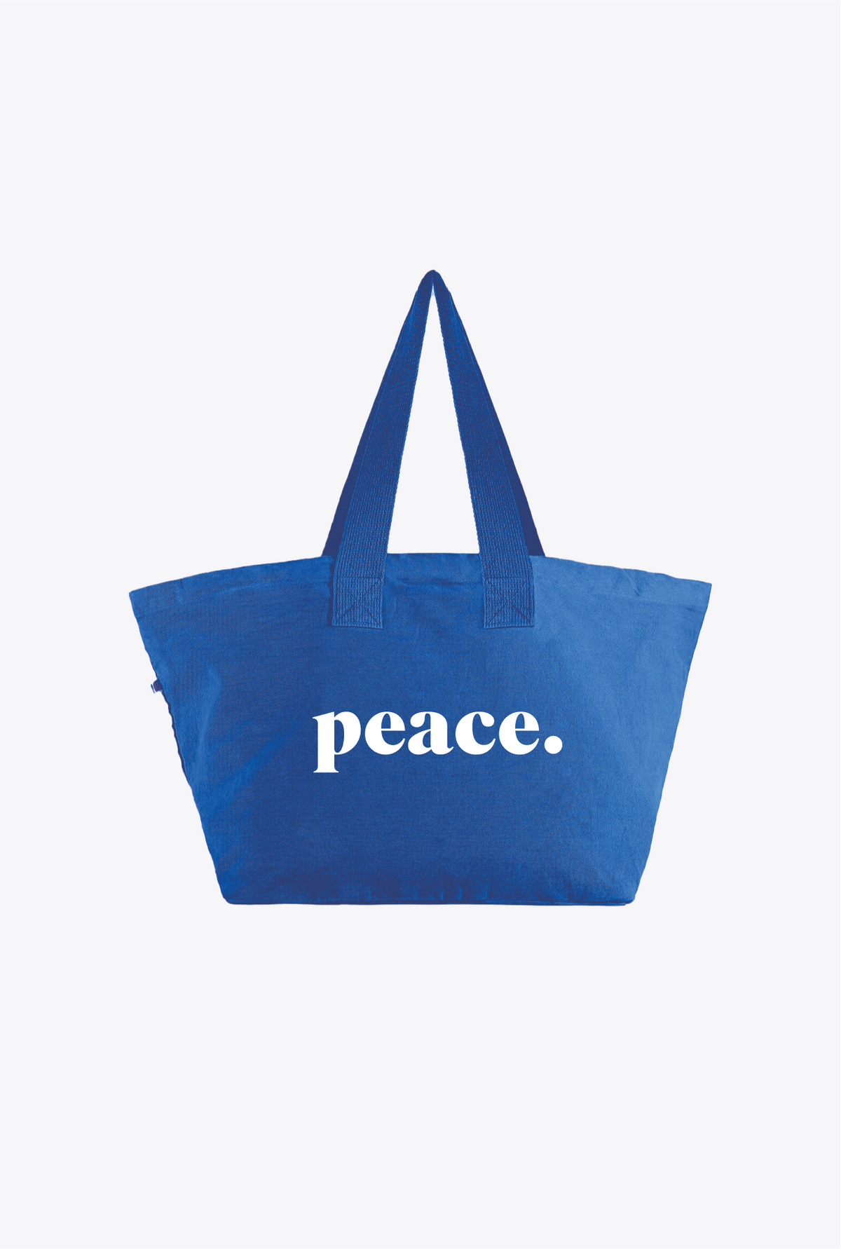 Peace Tote Bag - Royal