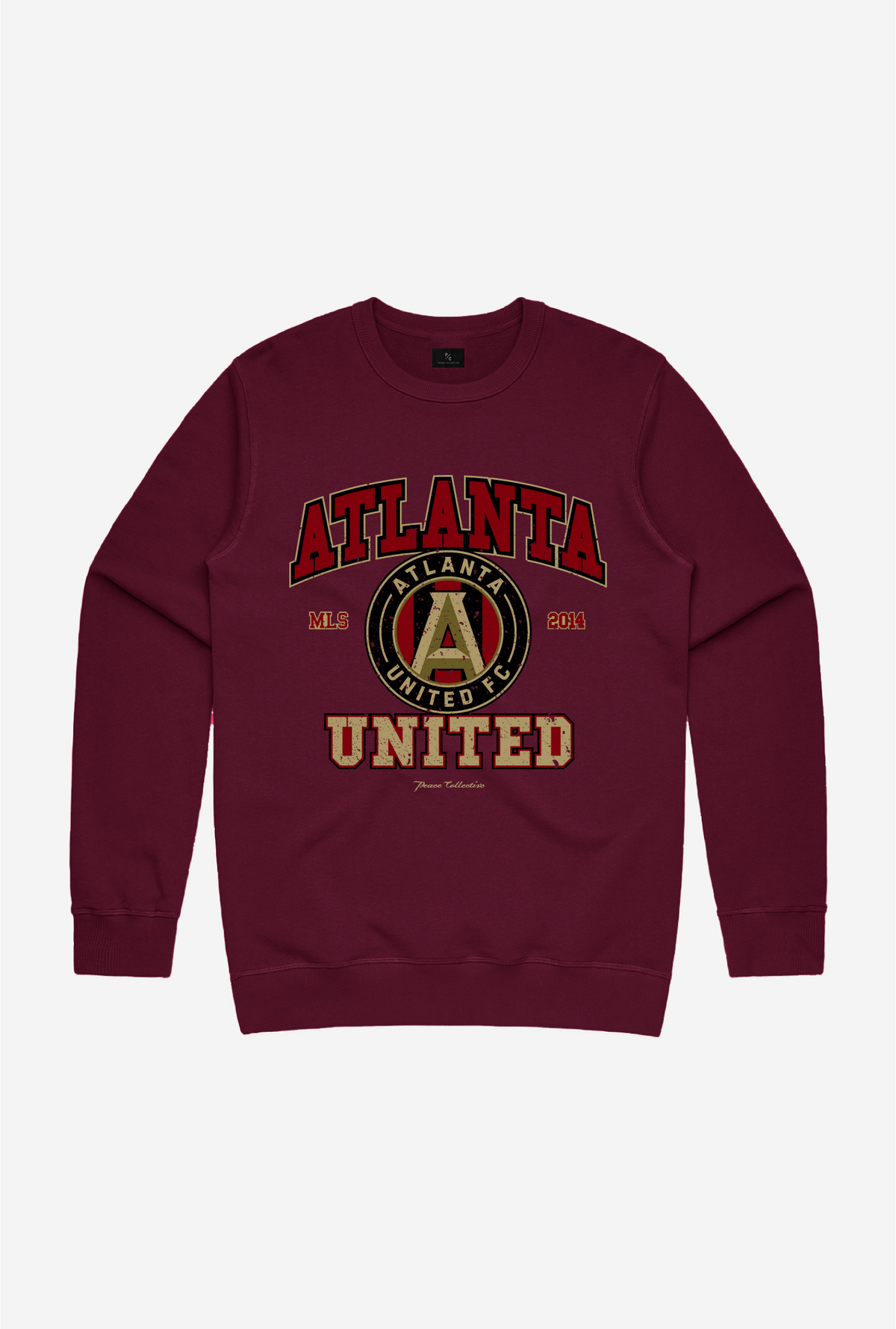 Atlanta United FC Vintage Crewneck - Maroon