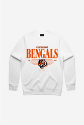 Cincinnati Bengals Vintage Crewneck - White