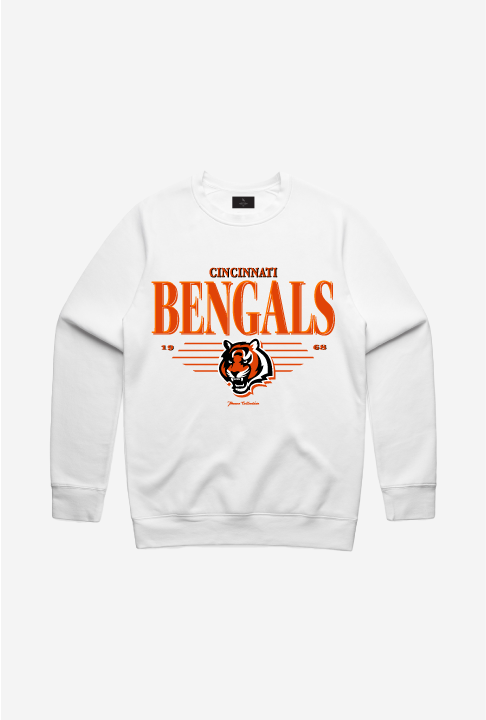 Cincinnati Bengals Vintage Crewneck - White