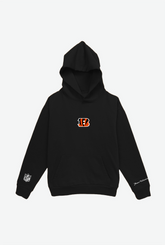 Cincinnati Bengals Logo Heavyweight Hoodie - Black