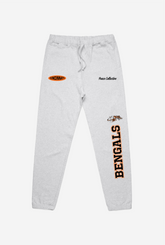 Cincinnati Bengals Washed Graphic Joggers - Ash