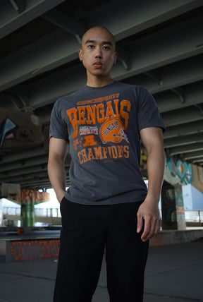 Cincinnati Bengals Vintage Championship T-Shirt - Black
