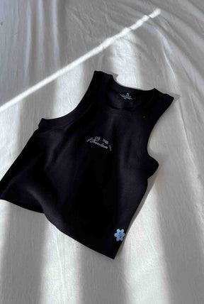 Don't F*ck With Our Freedom Ribbed Tank - Black