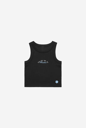 Don't F*ck With Our Freedom Ribbed Tank - Black