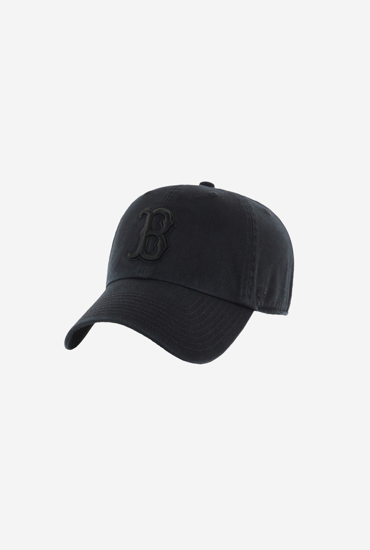 Boston Red Sox Clean Up Cap - Black/Black