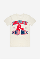 Boston Red Sox Vintage Washed T-Shirt - Ivory