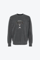 Brooklyn Nets Pigment Dye Crewneck - Black
