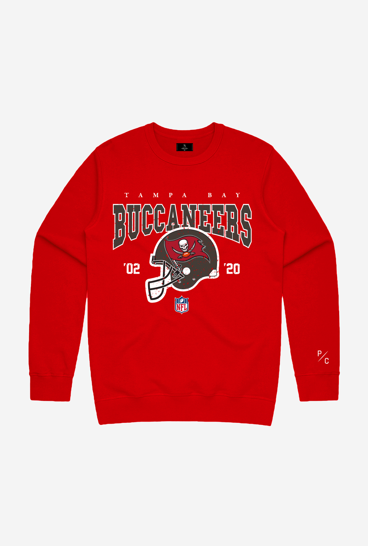 Tampa Bay Buccaneers Vintage Crewneck - Red