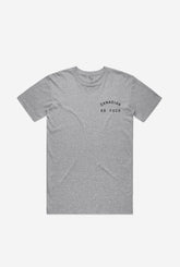 Canadian as Fuck T-Shirt - Grey