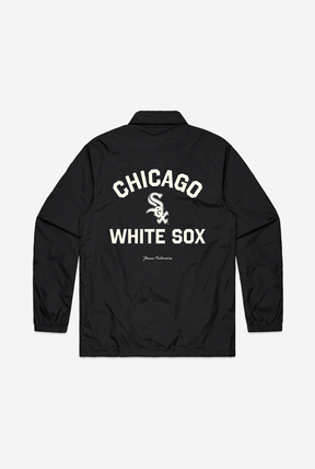 Chicago White Sox Essential Coach Jacket - Black