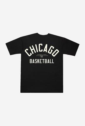 Chicago Bulls Premium Heavyweight T-Shirt - Black