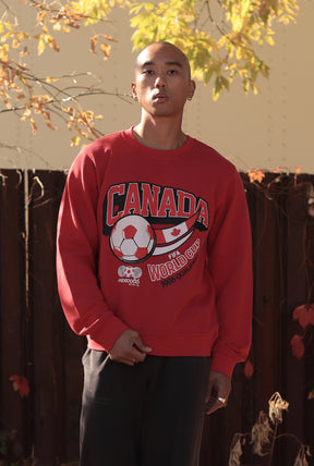 FIFA Historic World Cup Team Canada Crewneck - Red