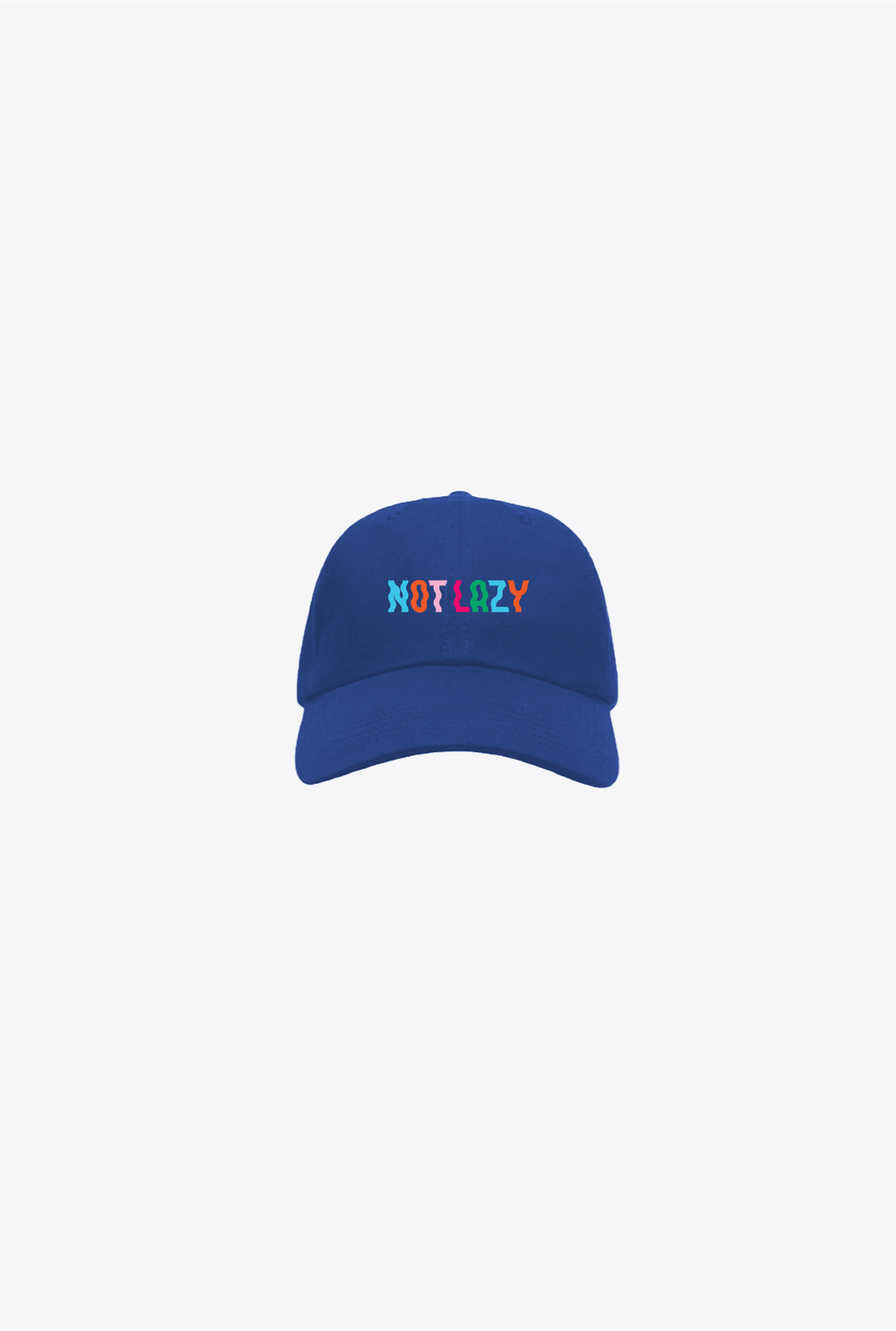 Not Lazy Dad Cap - Royal