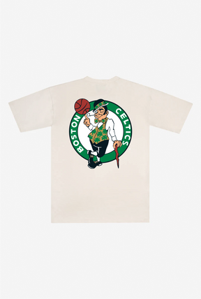 Boston Celtics Heavyweight T-Shirt - Natural